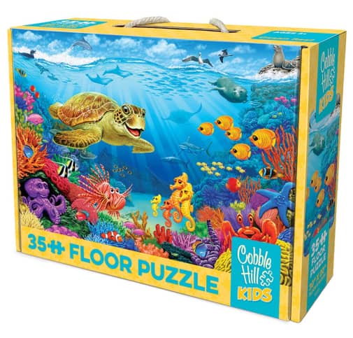 Cobble Hill Ocean Reef Floor Puzzle (35 piece)