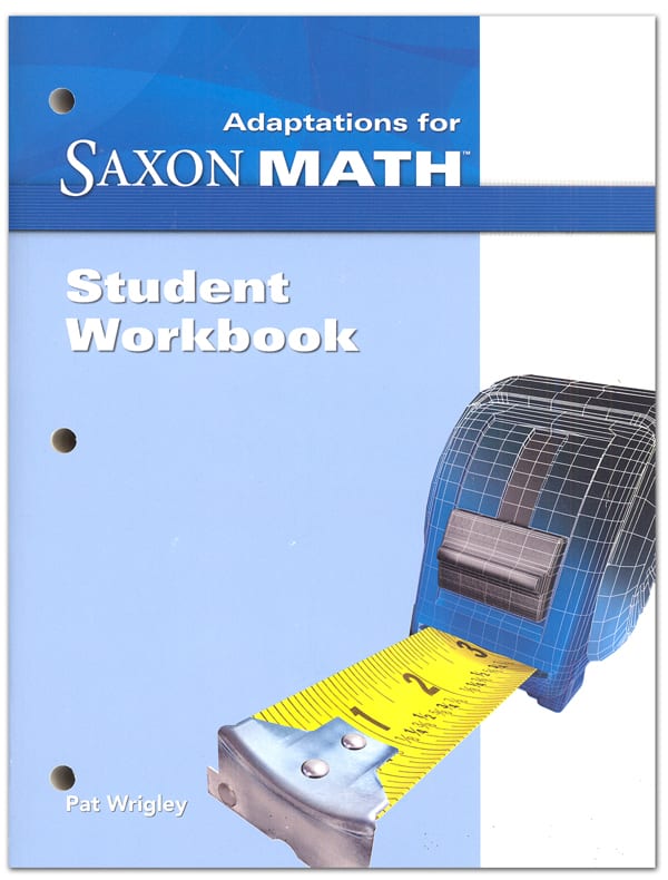 Saxon Math Intermediate 5 Adaptations Student Workbook
