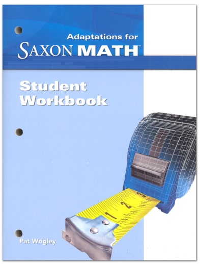 Saxon Math Intermediate 5 Adaptations Student Workbook