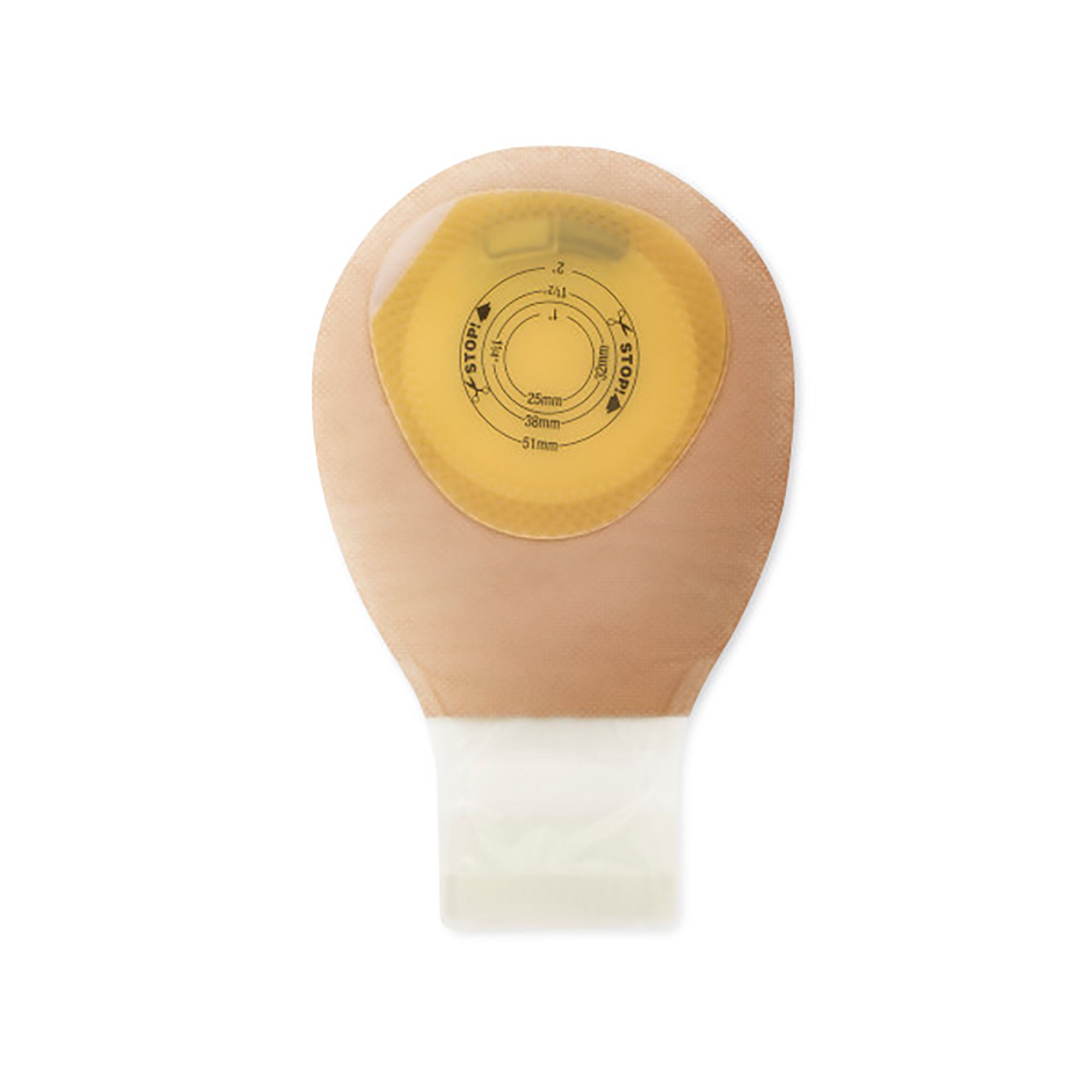 Pouchkins One-Piece Pediatric Ostomy Pouch, Cut to Fit Stomas up to 51 mm MK 569769