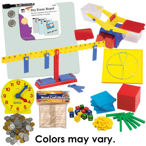 Math in Focus 2020 Grade 1 Add-On Manipulative Kit