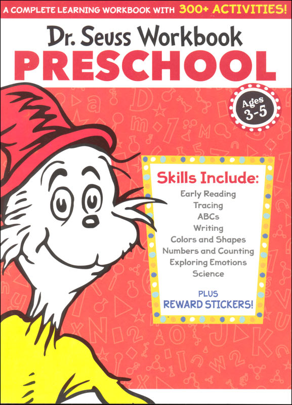 Dr. Seuss Workbook: Preschool