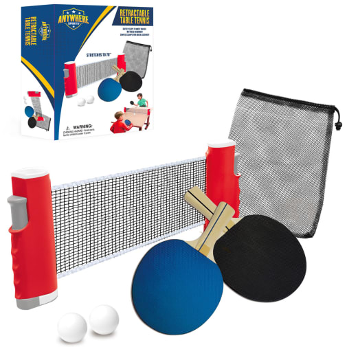 Retractable Table Tennis Set