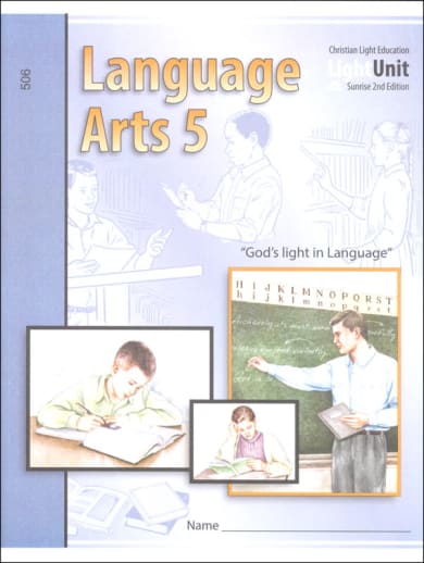 Language Arts LightUnit 506 Sunrise 2nd Edition