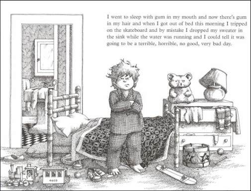 [Out of Print] Judith Viorst / Alexander and the Terrible, Horrible, No Good, Very Bad Day Women's Tee (H.Grey) - ジュディス・ヴィオースト Tシャツ Alexander and the Terrible, Horrible, No Good, Very Bad Day