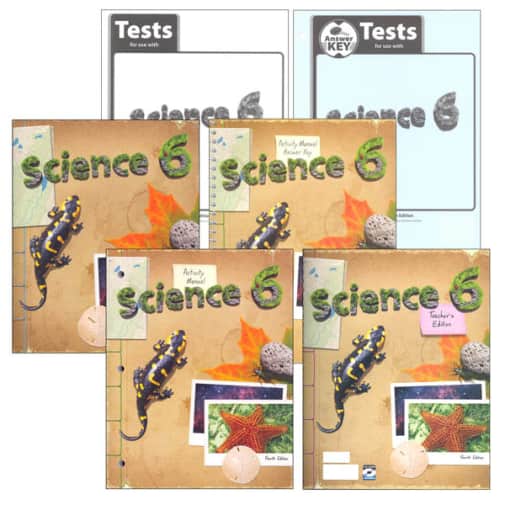 BJU Press Science 6 Home School Kit 4th Edition (updated)
