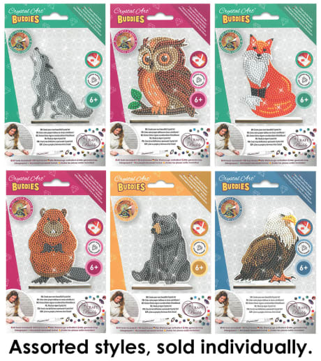Crystal Art Buddies: Wildlife (assorted Buddies)