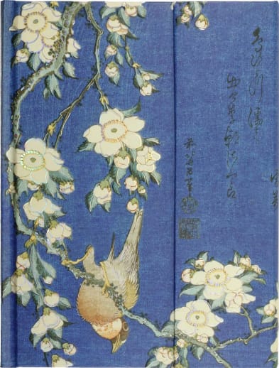 Bullfinch and Cherry Tree (Foldover Journal)