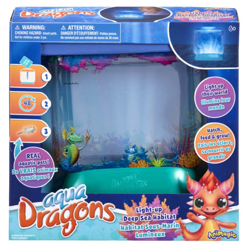 Aqua Dragons Light Up Deep Sea Habitat