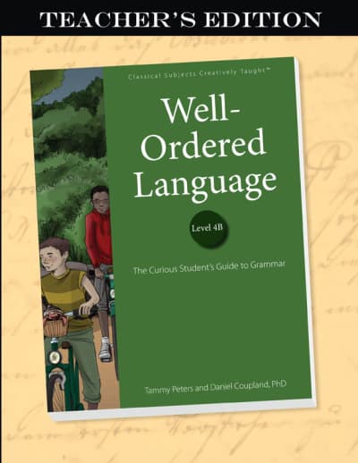 Well-Ordered Language Level 4B Teacher's Edition