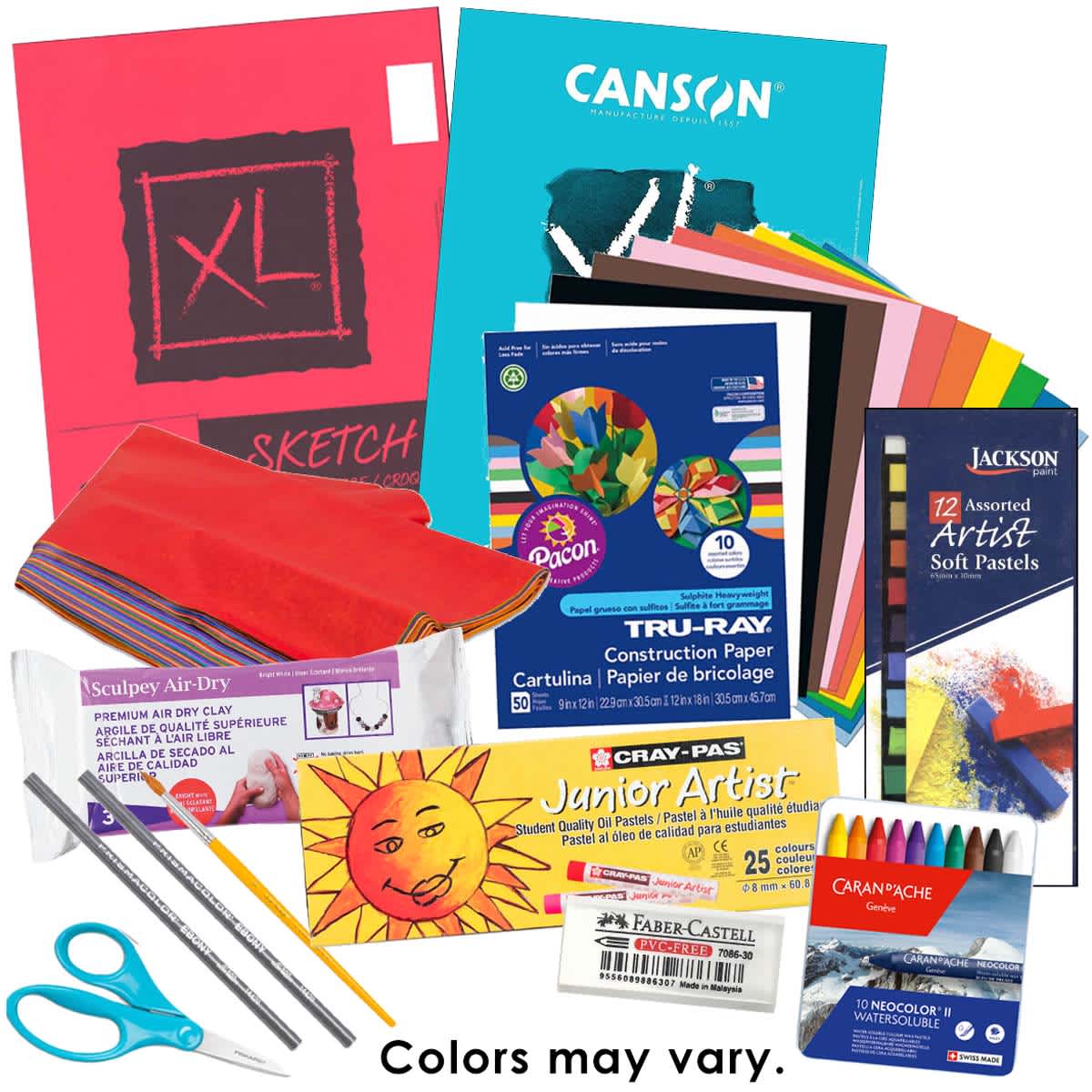 Artistic Pursuits Grades K-3 Book 1 (3rd Edition) Art Supply Bundle