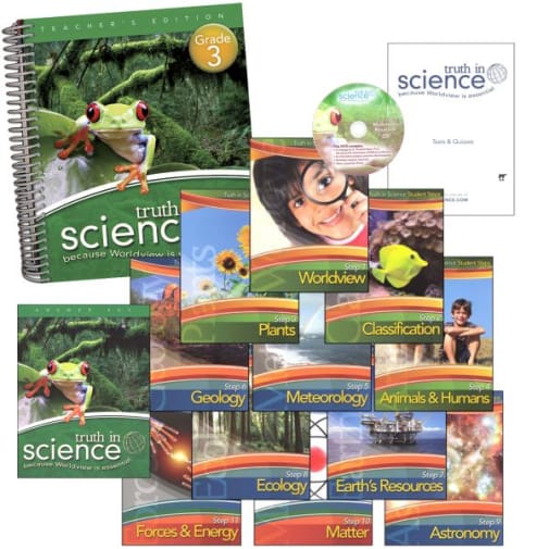 Truth in Science Grade 3 Curriculum Total Pkg