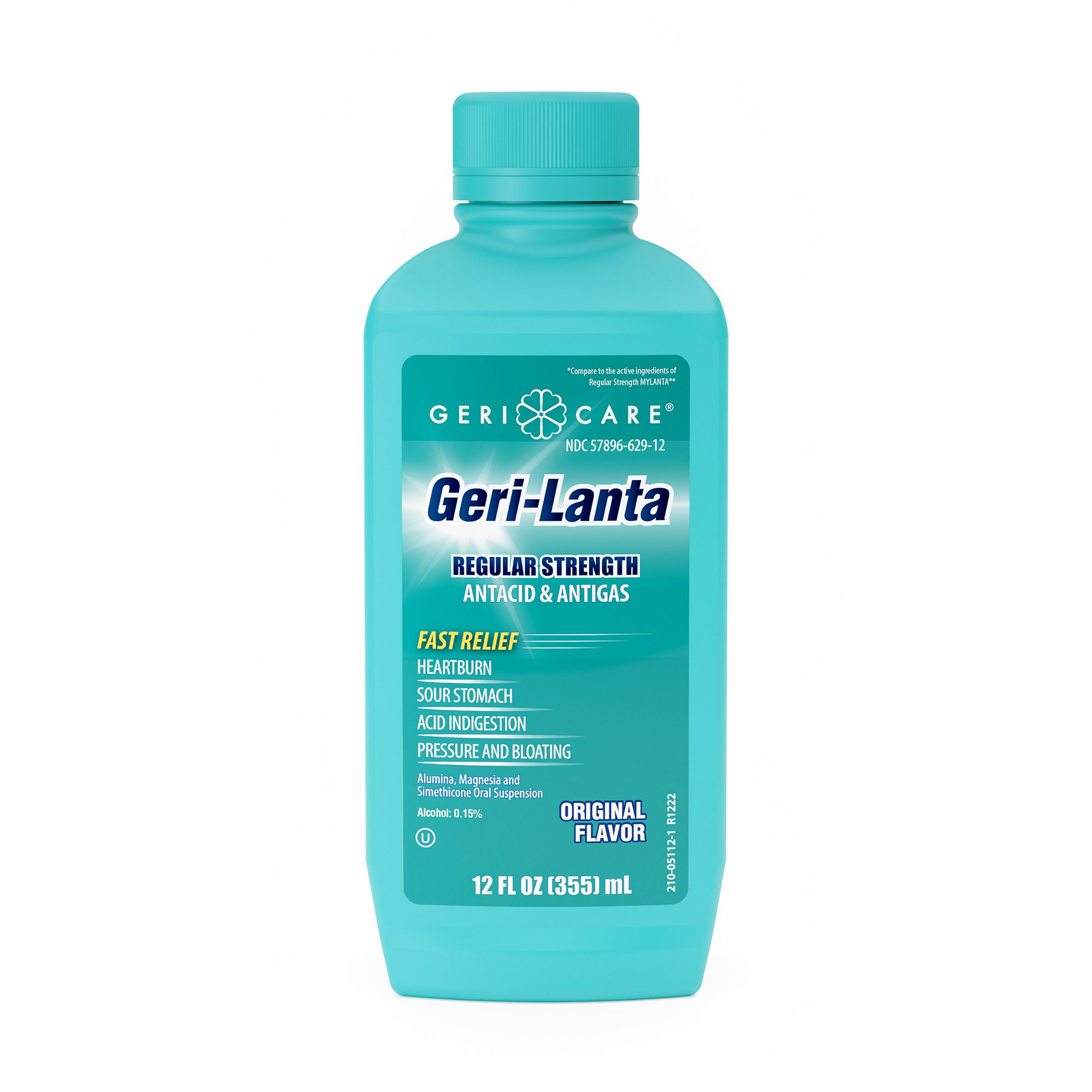 Geri-Care Geri-Lanta Antacid Liquid Relief for Gas and Heartburn MK 633796