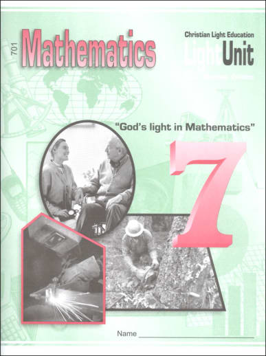 Mathematics LightUnit 701 Sunrise Edition