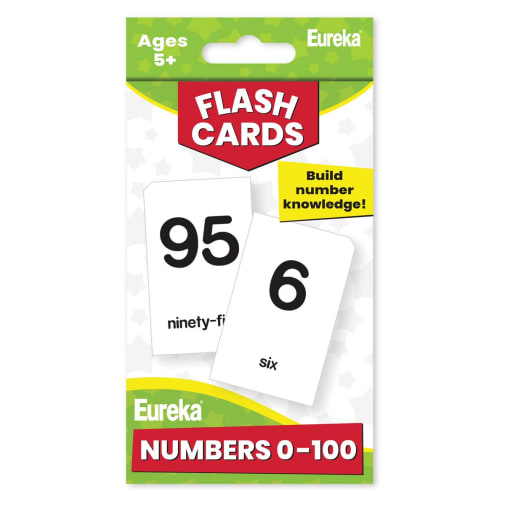 Numbers 0-100 Flash Cards