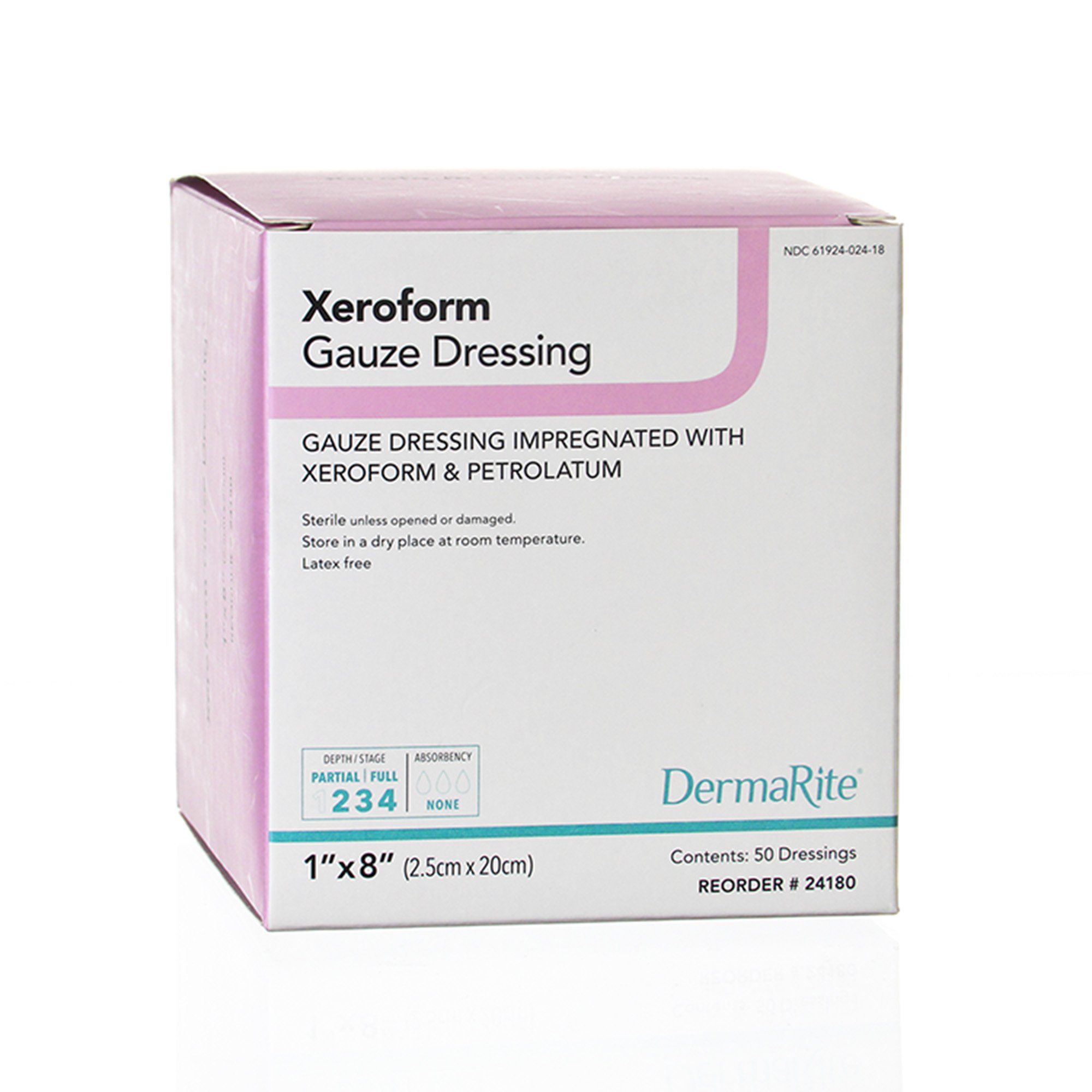Xeroform Petrolatum Impregnated Dressing, 1 x 8 Inch MK 946774