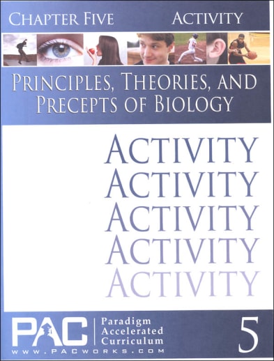 Principles, Theories & Precepts of Biology Chapter 5 Activities