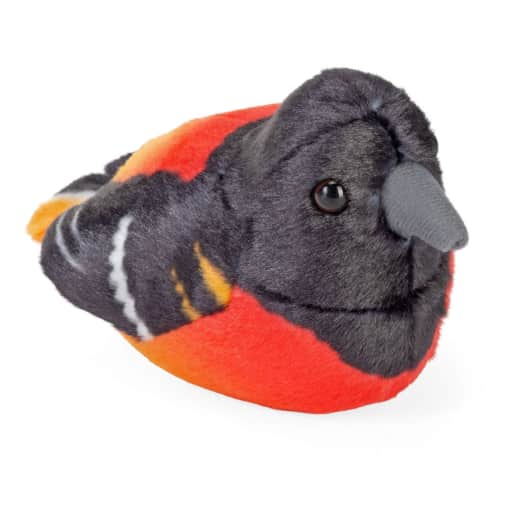 Wild Republic Audubon Bird: Baltimore Oriole Plush With Real Bird Call