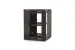 LINIER 18U 19in Swing-Out Wall Mount Cabinet with Glass Door