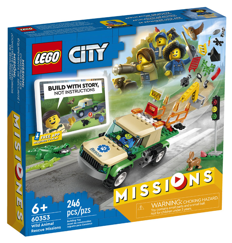 LEGO My City Wild Animal Rescue Missions (60353)