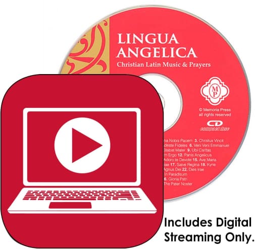 Memoria Press Lingua Angelica Prayers & Hymns Audio (Streaming)