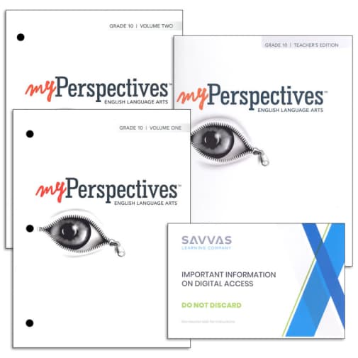 Savvas myPerspectives Homeschool Bundle Grade 10