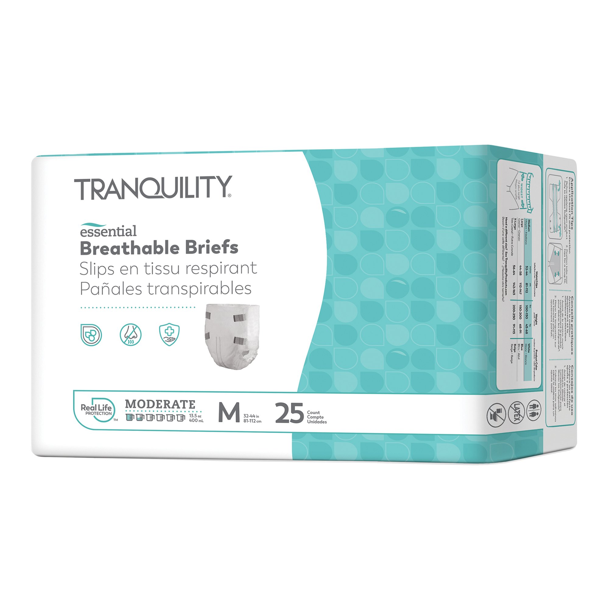 ComfortCare Incontinence Brief, Medium MK 884706