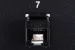 Cat6 RJ45 110 Type Keystone Jack, Black
