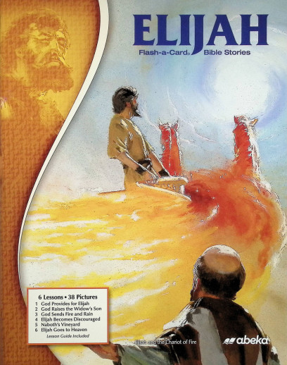 Elijah Flash-a-Card Bible Stories