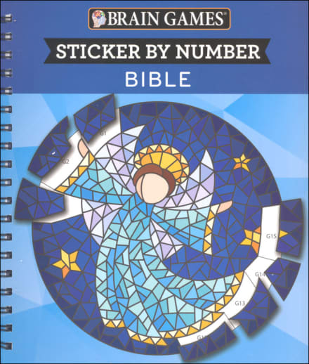 Sticker by Number - Bible (Brain Games)