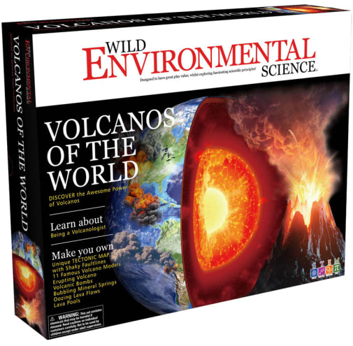 Volcanos of the World (Wild Environmental Science Kit)