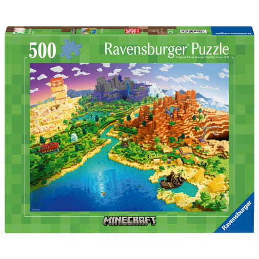 Minecraft - World of Minecraft Puzzles (500 Piece)