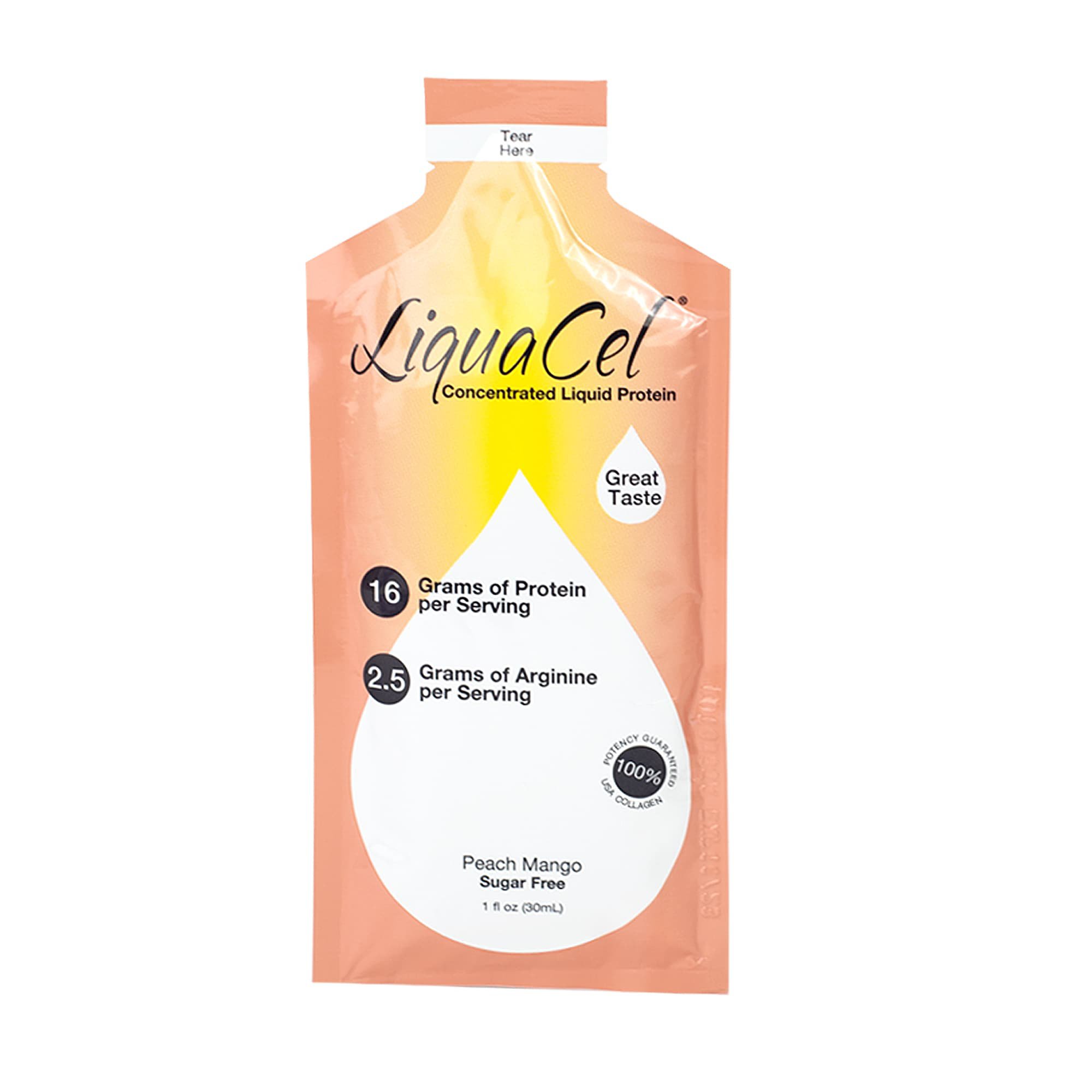 LiquaCel Peach Mango Concentrated Liquid Protein MK 1009385