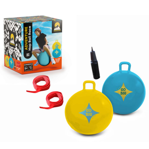 Slackers Bounceballs Hop Ball Race Set