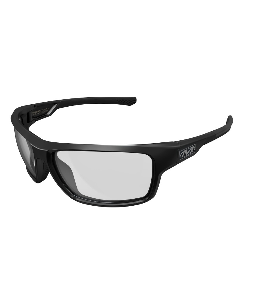 Type-A | Black Frame | Clear Lens, Clear/Black, large image number 0