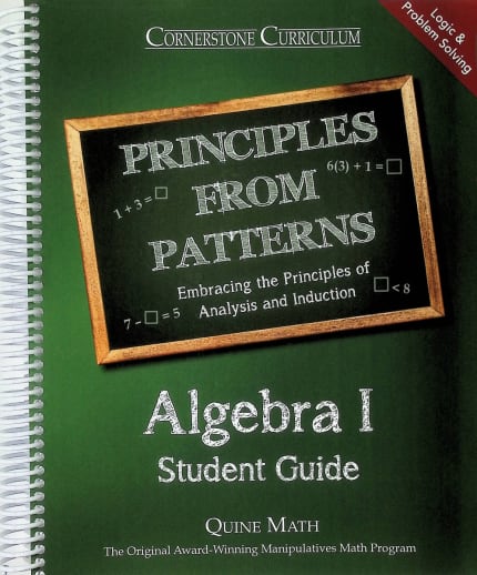 Principles From Patterns - Algebra I Student Guide