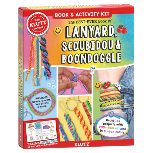 Klutz Best Ever Book of Lanyard, Scoubidou, and Boondoggle
