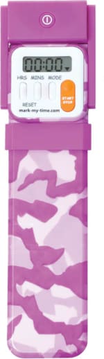 Mark-My-Time Digital Booklight Pink Camouflage