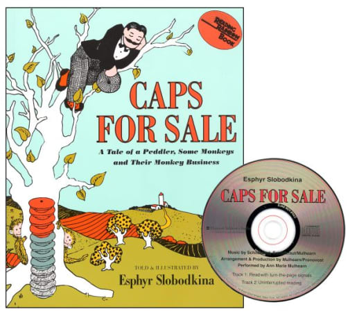 Caps for Sale Book and CD Set