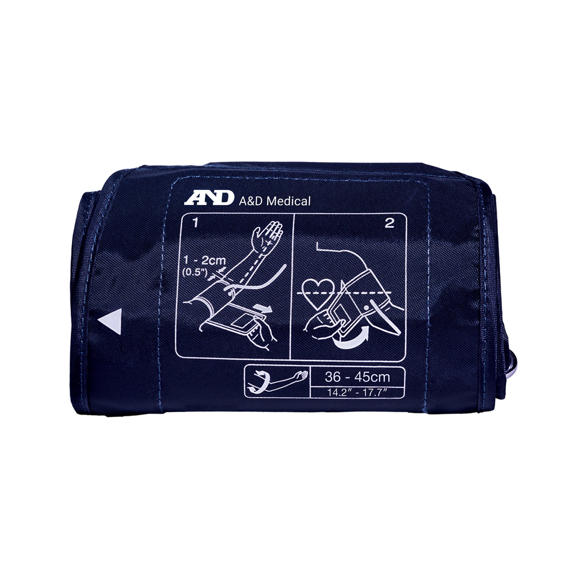 Reusable Blood Pressure Cuff Accufit 36 to 45 cm Arm Nylon Cuff Large Cuff MK 592577