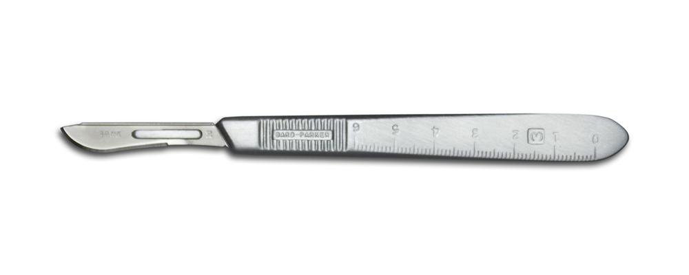 Surgical Blade Bard-Parker Stainless Steel No. 15C Sterile MK 454517