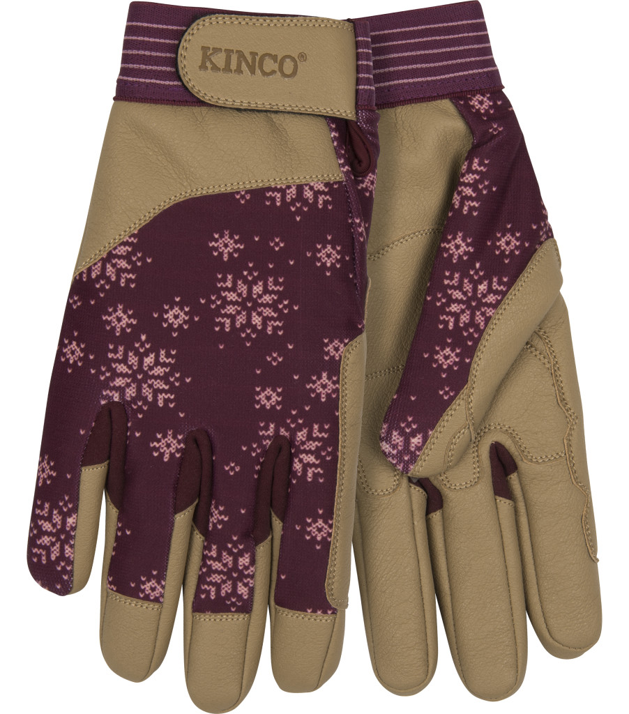 Women&rsquo;s KincoPro&trade; Lined Burgundy Synthetic with Pull-Strap, Purple, large image number 0