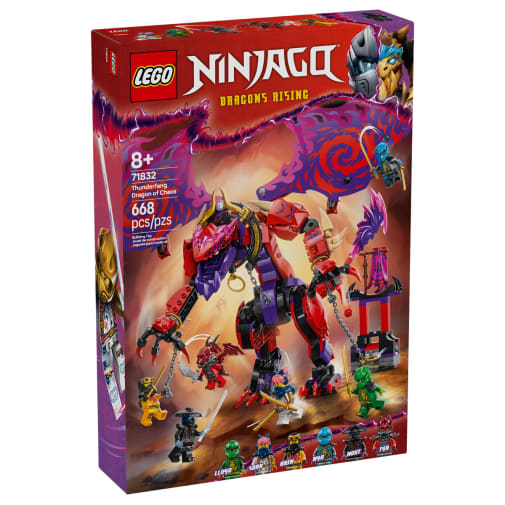 LEGO Ninjago Thunderfang Dragon of Chaos (71832)