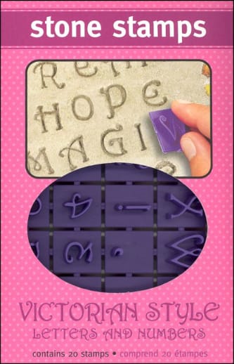 Victorian Style Letter & Number Stamps