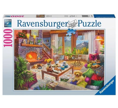 Ravensburger Cozy Cabin Puzzle (1000 piece)
