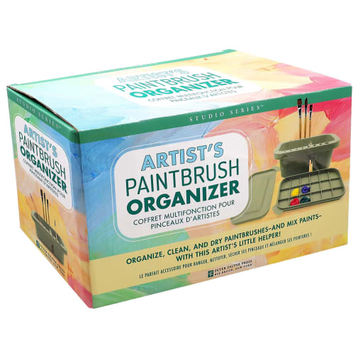 Artist's Paintbrush Organizer