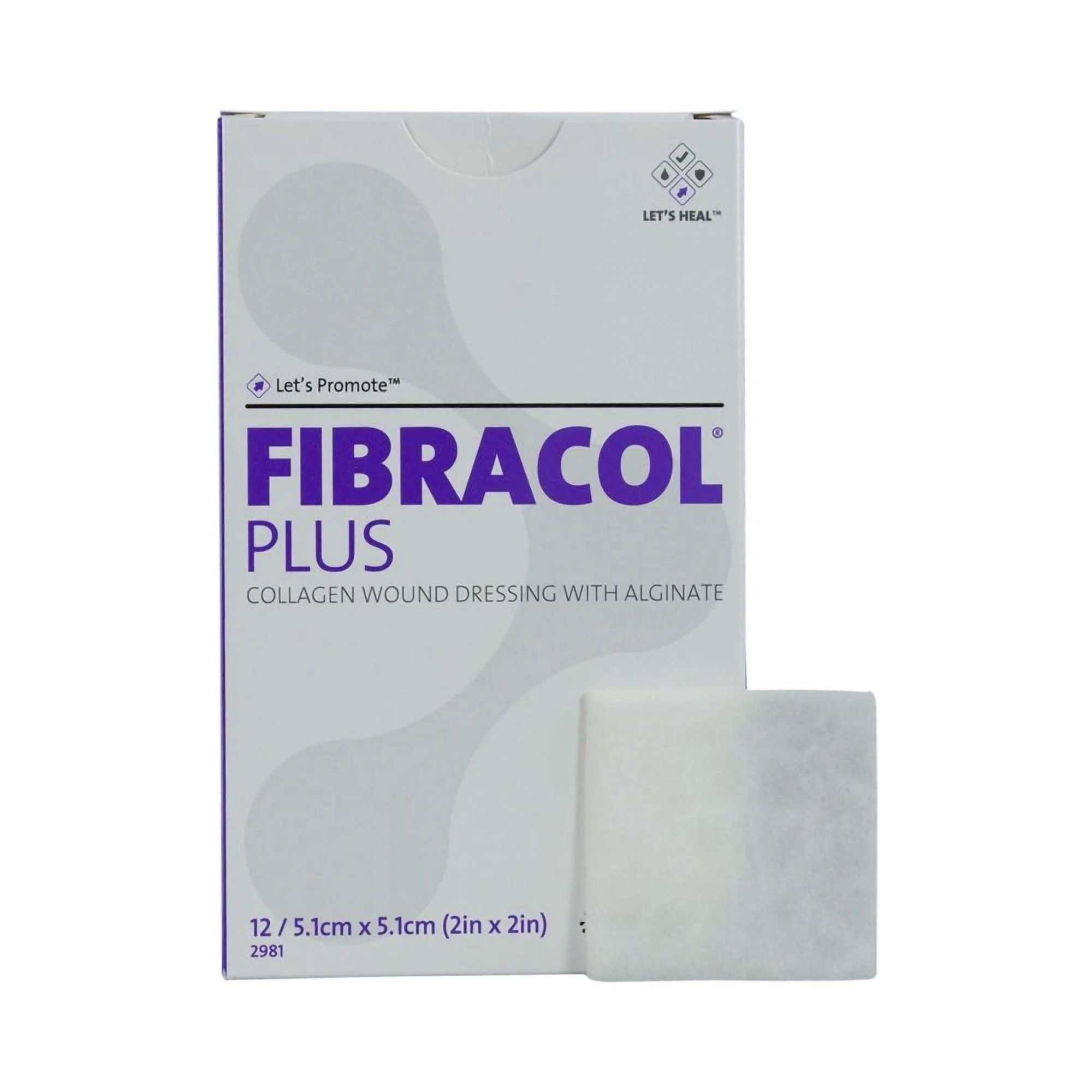 Systagenix Fibracol Plus Collagen/Alginate Dressing, 2 x 2 Inch MK 368787