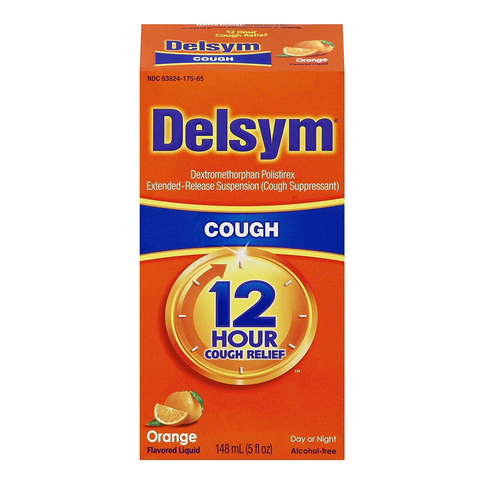 Delsym Dextromethorphan Cold and Cough Relief MK 765751