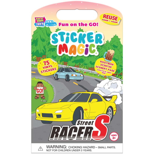 Sticker Magic: Street Racers (Rootbeer)