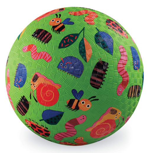 Crocodile Creek Garden Friends Playground Ball - 7 inch